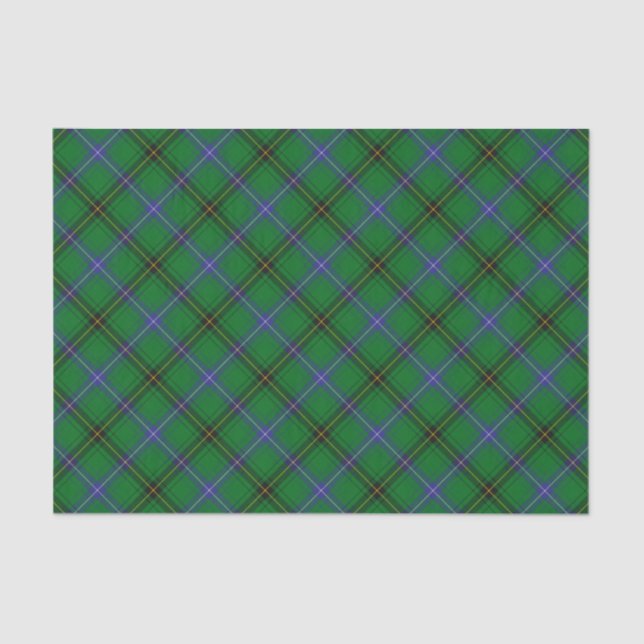 Papel De Seda Clan Henderson Tartan (Anverso)
