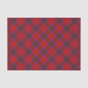 Papel De Seda Clan Leslie Red Tartan