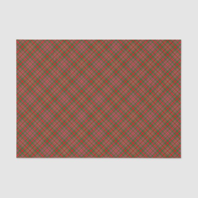 Papel De Seda Clan MacAlister Tartan Tissue Paper (Anverso)