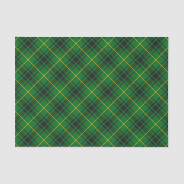 Papel De Seda Clan MacArthur Tartan (Anverso)