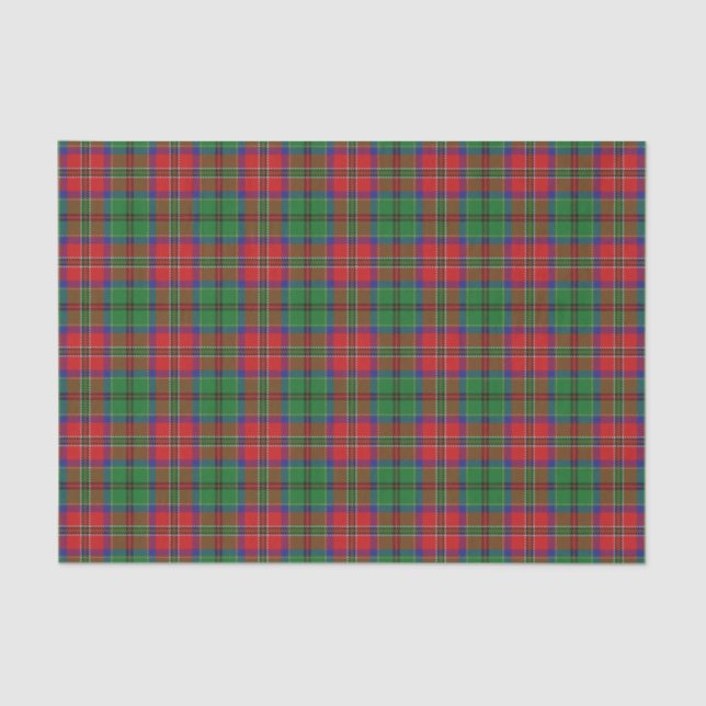 Papel De Seda Clan MacCulloch Tartan (Anverso)
