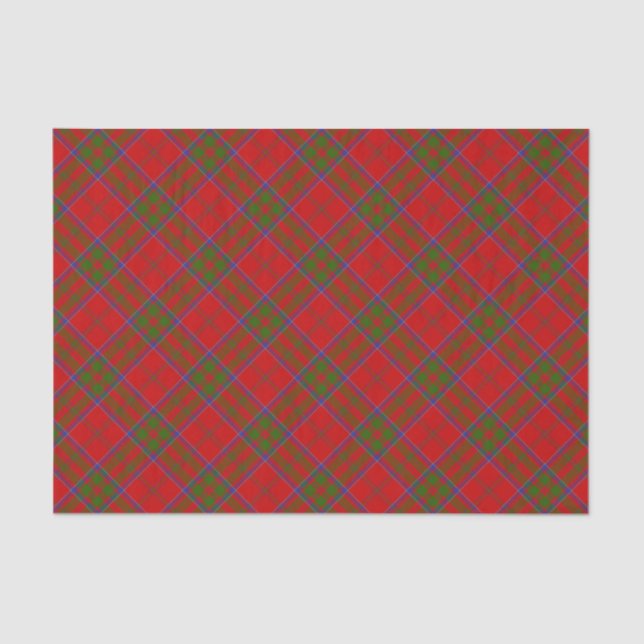 Papel De Seda Clan MacDonald de Keppoch Tartan (Anverso)