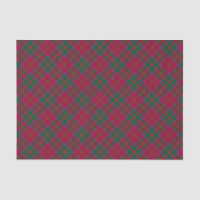 Papel De Seda Clan MacDougall Tartan (Anverso)