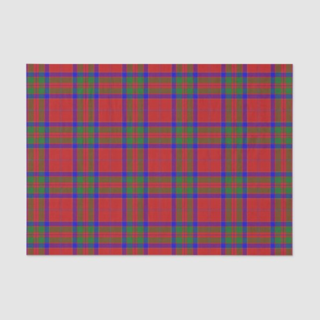 Papel De Seda Clan MacGillivray Tartan (Anverso)
