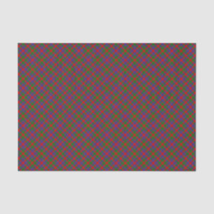 Papel De Seda Clan MacGowan Tartan