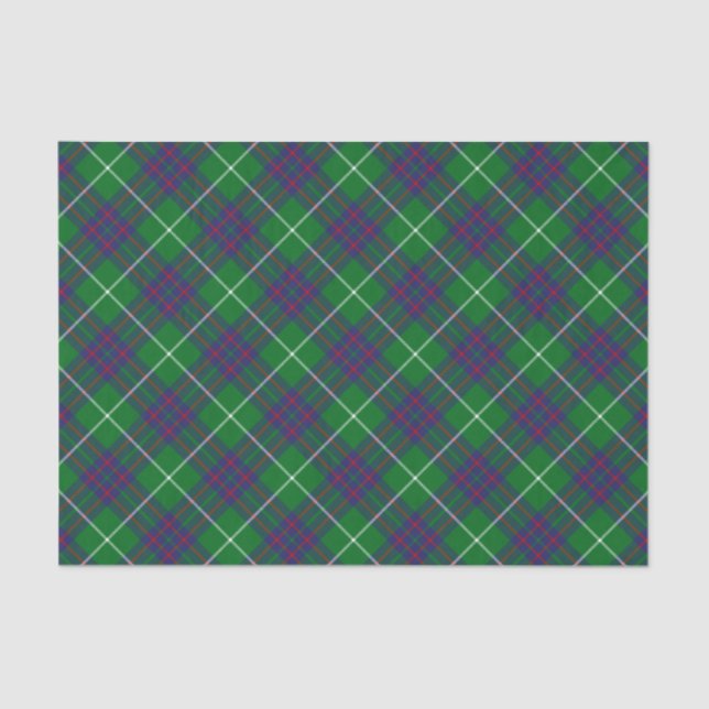 Papel De Seda Clan MacIntyre Hunting Tartan Tissue Paper (Anverso)