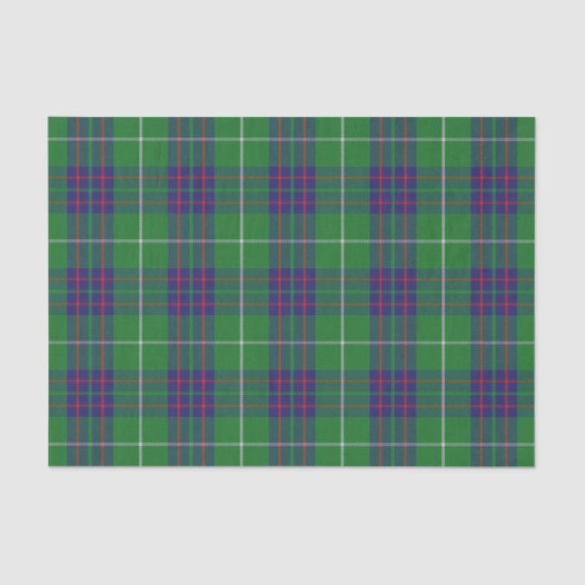 Papel De Seda Clan MacIntyre Tartán de regalos escoceses (Anverso)