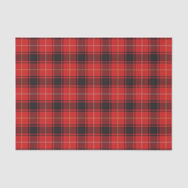 Papel De Seda Clan MacIver Tartan (Anverso)