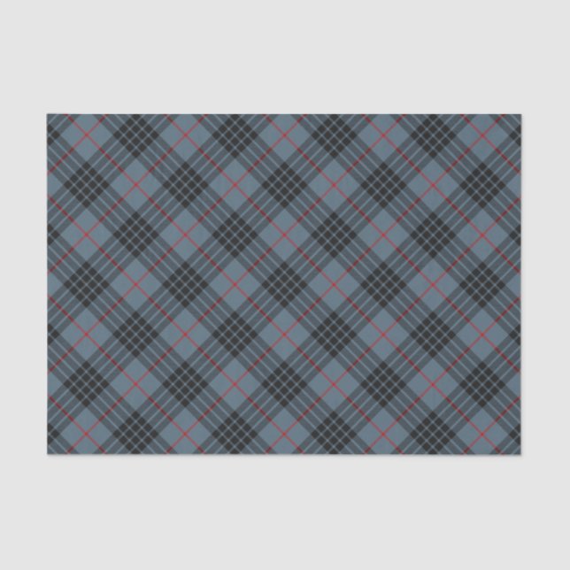 Papel De Seda Clan MacKay Blue Tartan (Anverso)