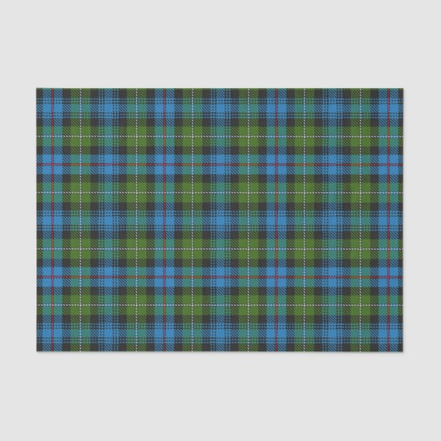 Papel De Seda Clan MacKenzie Tartan (Anverso)