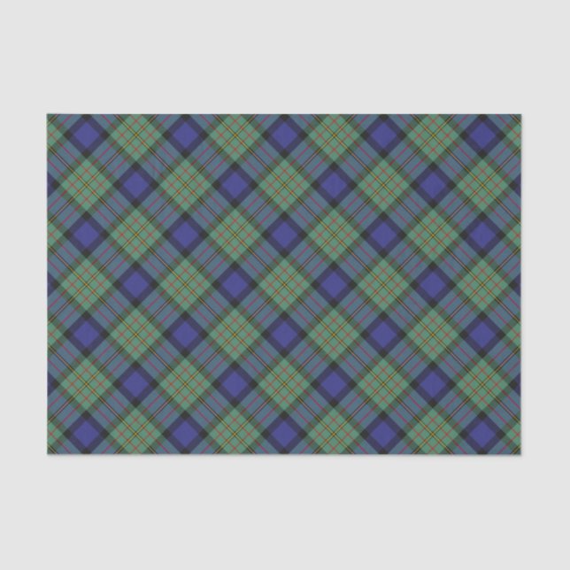 Papel De Seda Clan MacLaren Tartan (Anverso)
