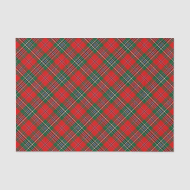 Papel De Seda Clan MacLean Tartan (Anverso)