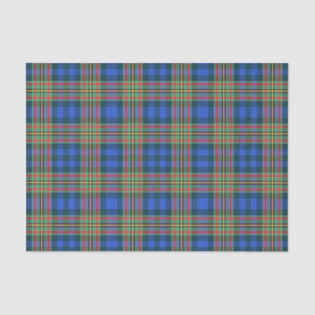 Papel De Seda Clan MacLellan Tartan (Anverso)