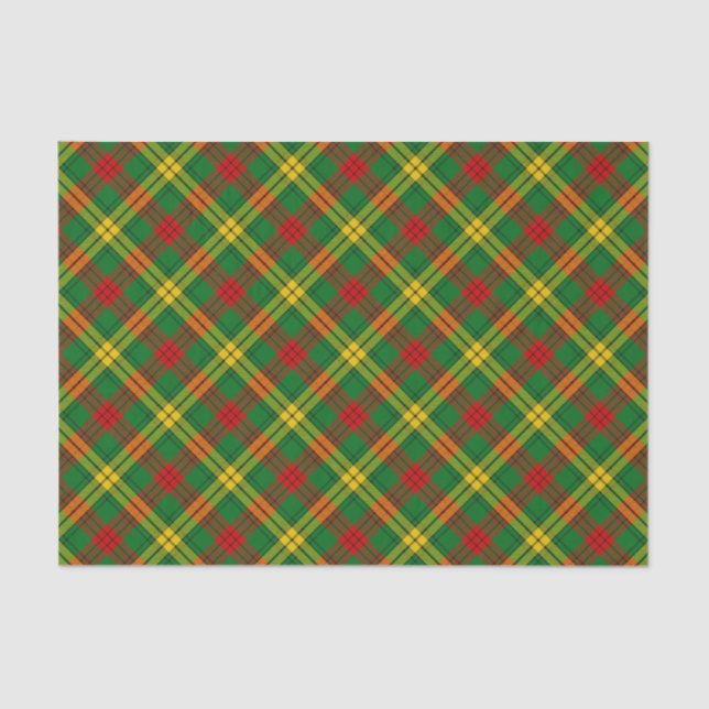 Papel De Seda Clan MacMillan Tartan (Anverso)