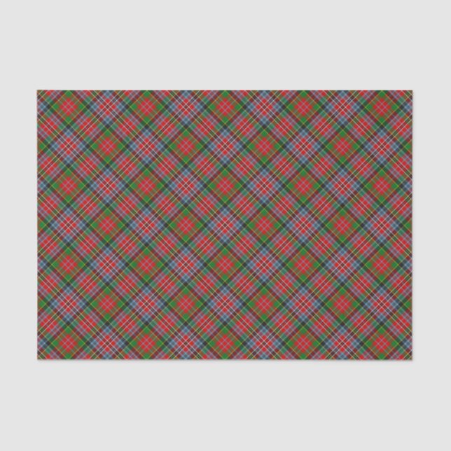 Papel De Seda Clan MacPherson Tissue Paper (Anverso)