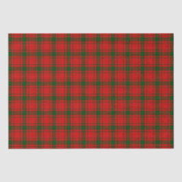 Papel De Seda Clan MacQuarrie Tartan y Escudo