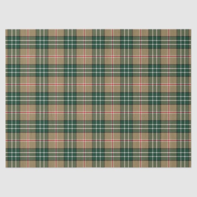 Papel De Seda Clan MacShane Tartan (Anverso)