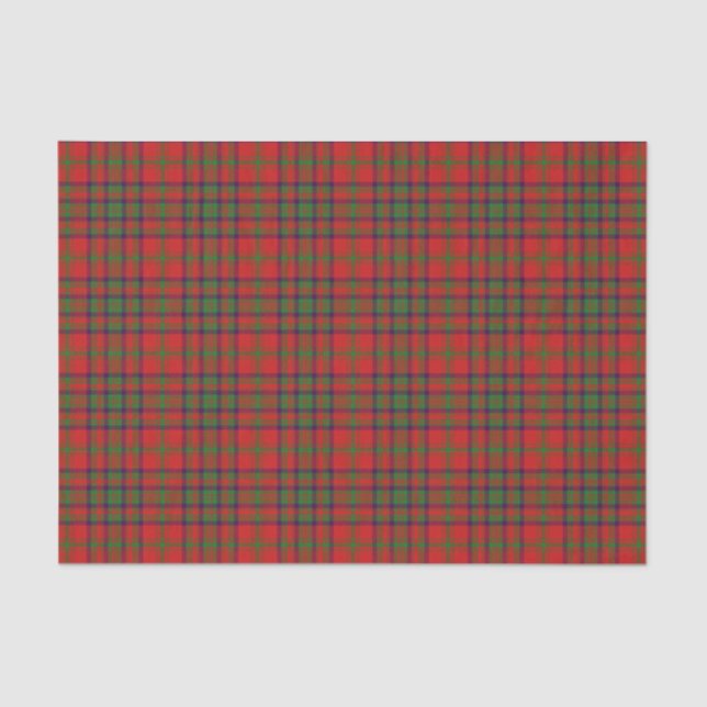 Papel De Seda Clan Matheson Tartan (Anverso)