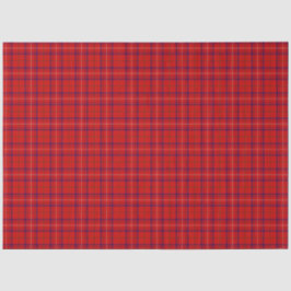 Papel De Seda Clan Rosa Tartan