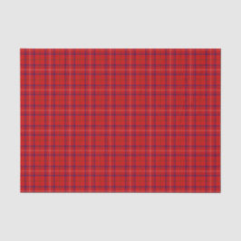Papel De Seda Clan Rosa Tartan Plaid