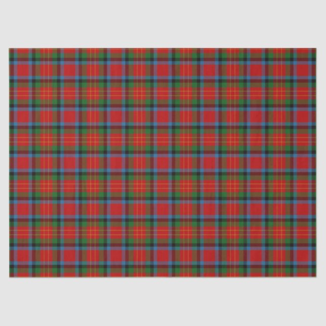 Papel De Seda Clan Sturrock Tartan (Anverso)
