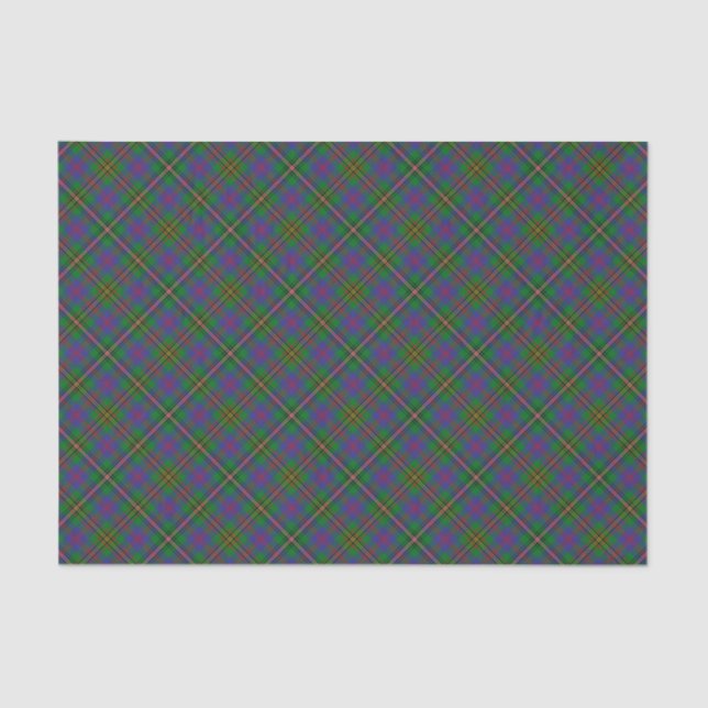 Papel De Seda Clan Wood Tartan (Anverso)