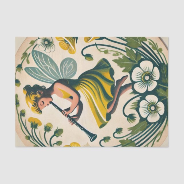 Papel De Seda Clarinet Band Class Fairy (Anverso)