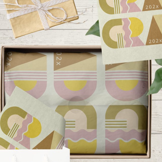 Papel De Seda Clase de graduación de 2026 retro (Subido por el creador)