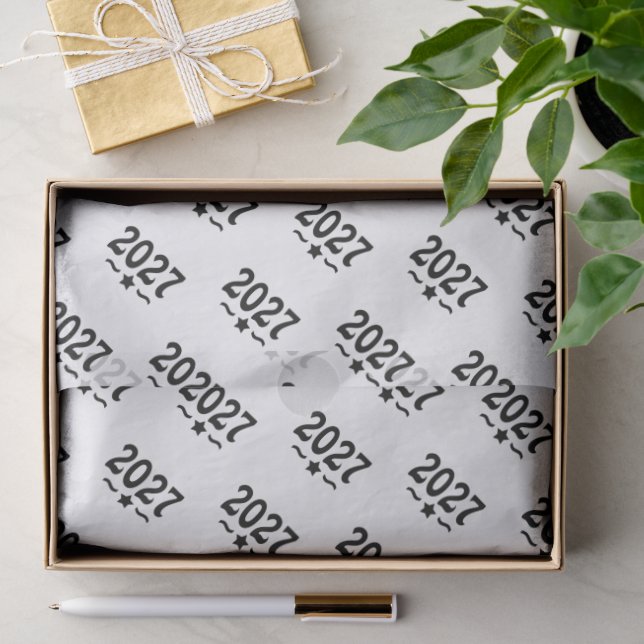 Papel De Seda Clase de graduación de 2027 (Regalo )