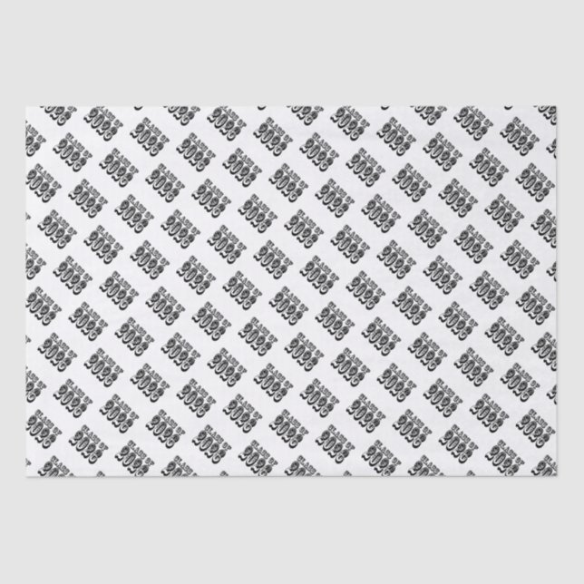 Papel De Seda Clase Occidental de Graduación 2026 (Anverso)