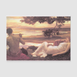 Papel De Seda Clásica Idyll (por Frederic Leighton)