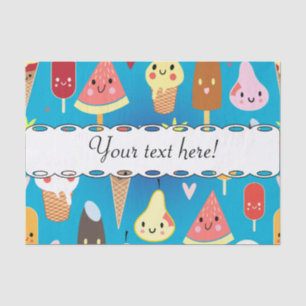 Papel De Seda Clásico de personajes culinarios