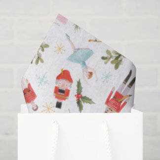 Papel de seda clásico del Cascanueces