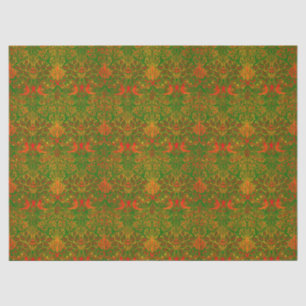 Papel De Seda Clásico Vintage Navidad William Morris