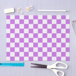 Papel De Seda Classic visual magenta checkerboard