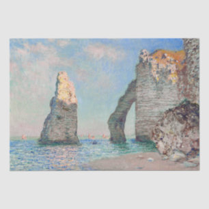 Papel De Seda Claude Monet - Acantilados en Etretat