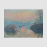 Papel De Seda Claude Monet - Atardecer en el Sena en Lavacourt<br><div class="desc">Atardecer en el Sena en Lavacourt,  Efecto Invierno / Soleil couchant sur la Seine a Lavacourt,  effet d'hiver - Claude Monet,  Petróleo en lienzo,  1880</div>