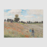 Papel De Seda Claude Monet - Campo de amapola<br><div class="desc">Campo de amapola / Cachorros salvajes,  cerca de Argenteuil / Les Coquelicots - Claude Monet en 1873</div>
