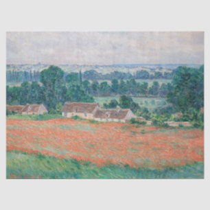 Papel De Seda Claude Monet - Campo de Amapolas, Giverny