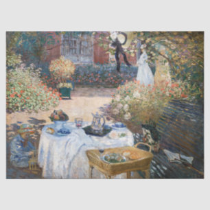 Papel De Seda Claude Monet - El almuerzo, panel decorativo