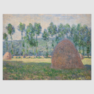 Papel De Seda Claude Monet - Haystacks cerca de Giverny