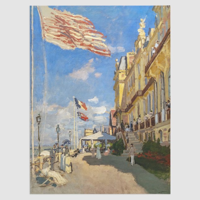 Papel De Seda Claude Monet - Hotel des Roches Noires, Trouville (Subido por el creador)