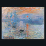 Papel De Seda Claude Monet | Impresión, Sunrise (1872)<br><div class="desc">Claude Monet | Impresión,  Sunrise (1872) Pintada por Oscar Claude Monet.
Sobre el artista: Oscar Claude Monet (14 de noviembre de 1840 - 5 de diciembre de 1926) pintor francés y fundador del Movimiento del Impresionismo.</div>