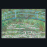 Papel De Seda Claude Monet Impresionismo<br><div class="desc">Papel higiénico de Claude Monet "Footbridge japonés".</div>