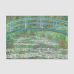 Papel De Seda Claude Monet Impresionismo<br><div class="desc">Papel higiénico de Claude Monet "Footbridge japonés".</div>