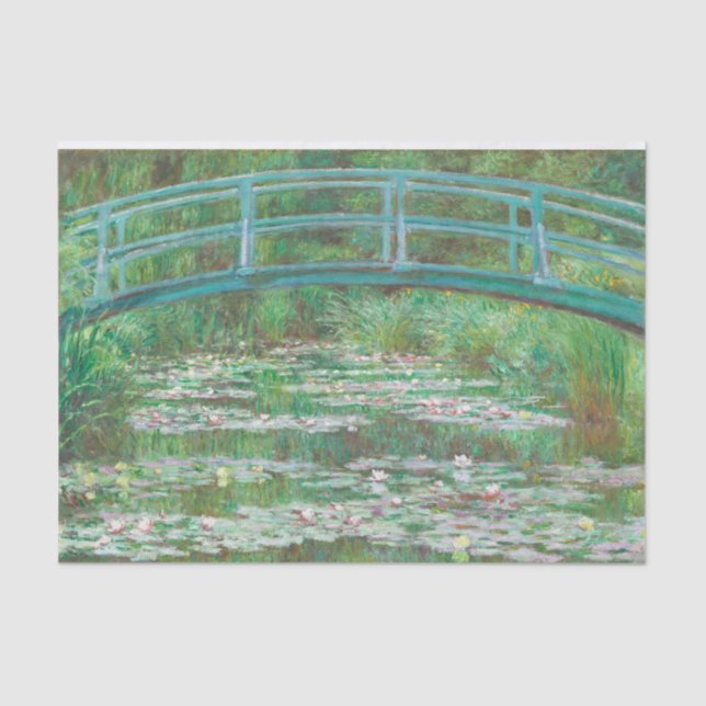Papel De Seda Claude Monet Impresionismo (Anverso)