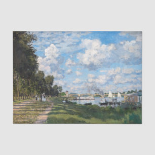 Papel De Seda Claude Monet - La cuenca de Argenteuil