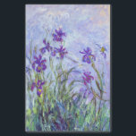 Papel De Seda Claude Monet - Lilac Irises / Iris Mauves<br><div class="desc">Lilac Irises / Iris Mauves - Claude Monet,  1914-1917</div>