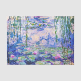 Papel De Seda Claude Monet - Lilies de agua / Nympheas 1919