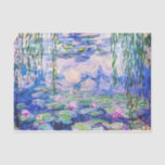 Papel De Seda Claude Monet - Lilies de agua / Nympheas 1919<br><div class="desc">Lilies de agua / Nympheas (W.1852) - Claude Monet,  Petróleo en lienzo,  1916-1919</div>